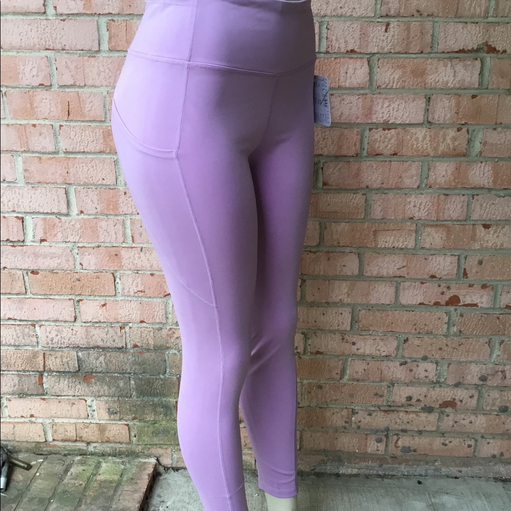 Lavender activewear 3-pockets